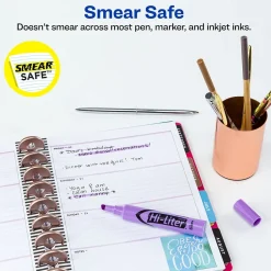 Avery Hi-Liter Tank Highlighter, Chisel Tip, Purple, Dozen (24060) Online