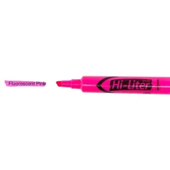 Avery Hi-Liter Tank Highlighters, Chisel, Pink, Dozen (24010) Online