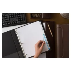Avery Index Maker Paper Dividers with Print & Apply Label Sheets, 5 Tabs, White, 25 Sets/Pack (11446) Hot