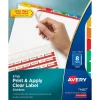 Avery Index Maker Paper Dividers with Print & Apply Label Sheets, 8 Tabs, Multicolor (11407) Online