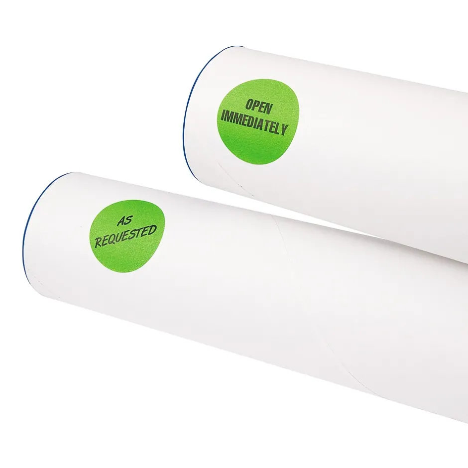 Avery Laser Color Coding Labels, 1 1/4" Dia., Neon Green, 8/Sheet, 50 Sheets/Pack (5498) Discount