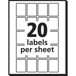 Avery Laser/Inkjet Multipurpose Labels, 1