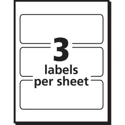 Avery Laser/Inkjet Multipurpose Labels, 1-1/2