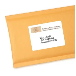 Avery Laser/Inkjet Multipurpose Labels, 3" x 4",White, 80 Labels/Pack (5453) Online