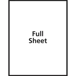 Avery Laser/Inkjet Multipurpose Printable Sticker Project Paper, 8.5