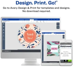 Avery Laser/Inkjet Rectangle Labels, 2