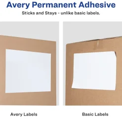 Avery Laser/Inkjet Shipping Labels, 5-1/2