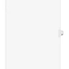 Avery Legal Pre-Printed Paper Dividers, Side Tab M, White, Style, Letter Size, 25/Pack (01413) Clearance
