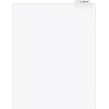 Avery Legal Pre-Printed Paper Dividers, Bottom Tab EXHIBIT F, White, Style, Letter Size, 25/Pack (11945) Sale