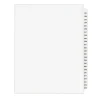 Avery Legal Pre-Printed Paper Divider Collated Set, 251-275 Tabs, White, Style, Letter Size (01340) New