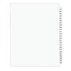Avery Legal Pre-Printed Paper Divider Collated Set, 201-225 Tabs, White, Style, Letter Size (01338) Outlet