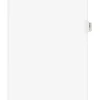 Avery Legal Pre-Printed Paper Dividers, Side Tab EXHIBIT C Tab, White, Style, Letter Size, 25/Pack (01373) Outlet