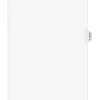 Avery Legal Pre-Printed Paper Dividers, Side Tab EXHIBIT D Tab, White, Style, Letter Size, 25/Pack (01374) Clearance