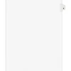 Avery Legal Pre-Printed Paper Divider, Side Tab B, White, Style, Letter Size, 25/Pack (01402)