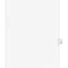 Avery Legal Pre-Printed Paper Dividers, Side Tab #16, White, Style, Letter Size, 25/Pack (01016) New