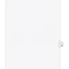 Avery Legal Pre-Printed Paper Dividers, Side Tab #17, White, Style, Letter Size, 25/Pack (01017) Sale