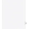 Avery Legal Pre-Printed Paper Dividers, Side Tab #21, White, Style, Letter Size, 25/Pack (01021) Discount