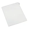 Avery Legal Pre-Printed Paper Dividers, Side Tab #2, White, Allstate Style, Letter Size, 25/Pack (82200) Clearance