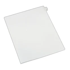 Avery Legal Pre-Printed Paper Dividers, Side Tab #2, White, Allstate Style, Letter Size, 25/Pack (82200) Clearance