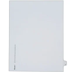 Avery Legal Pre-Printed Paper Dividers, Side Tab #3, White, Allstate Style, Letter Size, 25/Pack (82201) Best