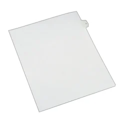 Avery Legal Pre-Printed Paper Dividers, Side Tab #5, White, Allstate Style, Letter Size, 25/Pack (82203) Hot