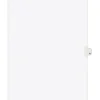 Avery Legal Pre-Printed Paper Dividers, Side Tab N, White, Style, Letter Size, 25/Pack (01414) Discount