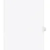 Avery Legal Pre-Printed Paper Dividers, Side Tab P, White, Style, Letter Size, 25/Pack (01416) Clearance