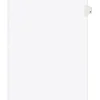 Avery Legal Pre-Printed Paper Dividers, Side Tab #2, White, Style, Letter Size, 25/Pack (11912) Outlet