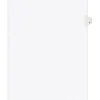 Avery Legal Pre-Printed Paper Dividers, Side Tab #5, White, Style, Letter Size, 25/Pack (11915) Outlet