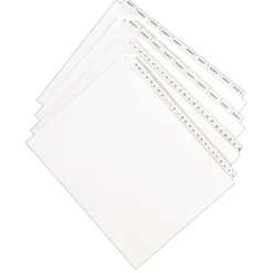 Avery Legal Pre-Printed Paper Divider Collated Set, 51-75 Tabs, White, Allstate Style, Letter Size (01703) Best
