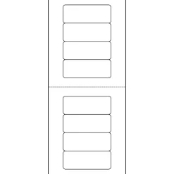Avery Mini-Sheets Laser/Inkjet Address Labels, 1