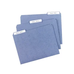 Avery Mini-Sheets Laser/Inkjet File Folder Labels, 2/3