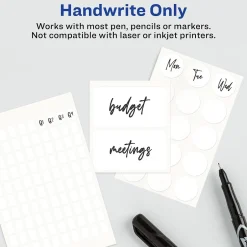 Avery Multipurpose Labels, 5/16