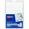 Avery Multipurpose Labels, 3/8" x 5/8", White, Non-Printable, 1,008 Labels/Pack (5414) Discount