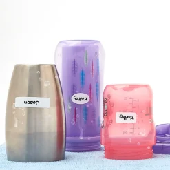 Avery No-Iron Fabric Labels, Assorted Shapes and Sizes, White, Non-Printable, 45 Labels/Pack (40700) Discount