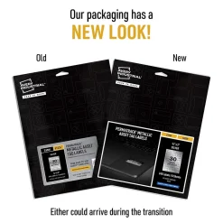 Avery PermaTrack Metallic Laser Asset Tag Labels, 3/4" x 2", Glossy Silver, 240 Asset Tags/Pack (61524) Outlet