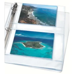Avery Photo Pages Lightweight Sheet Protectors, 4" x 6", Clear, 10/Pack (13406) Clearance