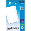 Avery Premium Collated Legal Paper Dividers, 1-25 & Table of Content Tabs, White, Style, Legal Size (11371) Sale