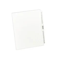 Avery Premium Collated Legal Paper Dividers, 76-100 & Table of Content Tabs, White, Style, Letter Size (11397) Clearance