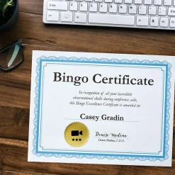 Avery Printable Inkjet Notary Seal Labels, 2" Dia, Gold Foil, 44 Seals/Pack (5868) Sale