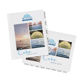 Avery Print-On Paper Dividers, 8 Tabs, White (11528) Sale