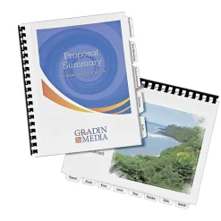 Avery Print-On Unpunched Paper Dividers, 8 Tabs, White, 5 Sets/Pack (11553) Sale