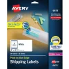 Avery Print-to-the-Edge Color Laser Shipping Labels, 2" x 3-3/4", White, 200 Labels/Pack (6873) Best