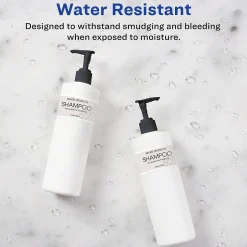 Avery Print-to-the-Edge Laser/Inkjet Wraparound Labels, 7.85" x 1.75", Textured White, 50/Pack (22838) New