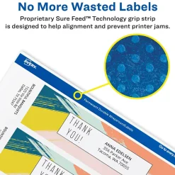 Avery Print-to-the-Edge Laser/Inkjet Wraparound Labels, 7.85