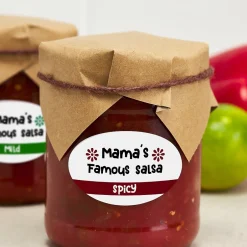 Avery Print-to-the-Edge Laser/Inkjet Oval Labels, 2" x 3-1/3", White, 200 Labels/Pack (22570) Best