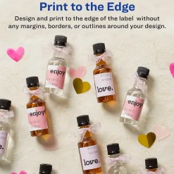 Avery Print-to-the-Edge Laser/Inkjet Square Labels, 2