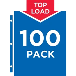 Avery Recycled Economy Lightweight Sheet Protectors, 8-1/2