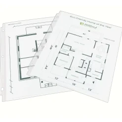 Avery Recycled Economy Lightweight Sheet Protectors, 8-1/2