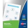 Avery Recycled Economy Weight Sheet Protectors, 8-1/2" x 11", Semi-Clear, 100/Box (75537) Discount